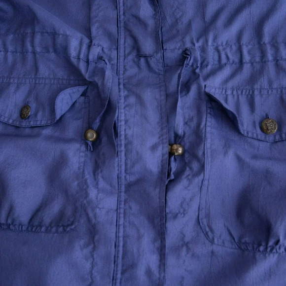Vintage  Cabin Creek Purple Utility Jacket with Hood - Picture 6 of 13